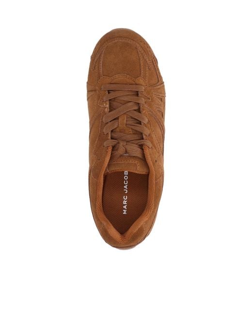 Marc Jacobs Brown 72 Lace-Up Spring Sneakers