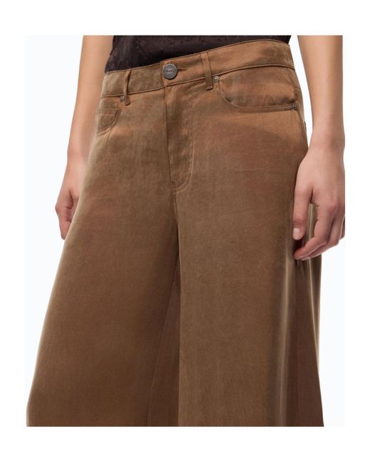 Pinko Brown Palazzo Trousers