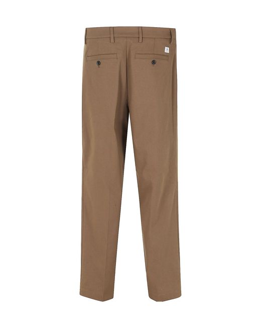 Department 5 Natural Casual Trousers With Belt Loops for men