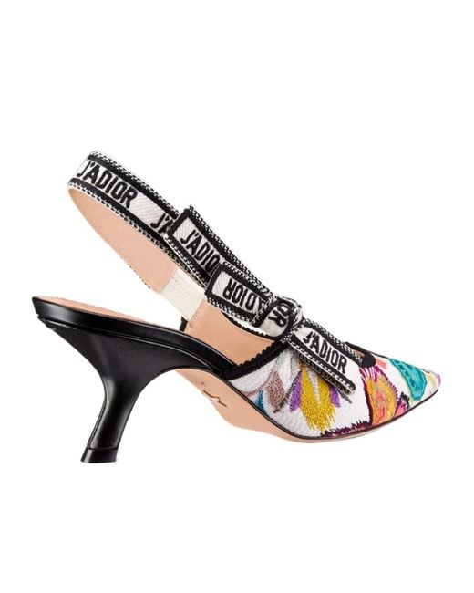 Dior Metallic J'A Slingback Pump