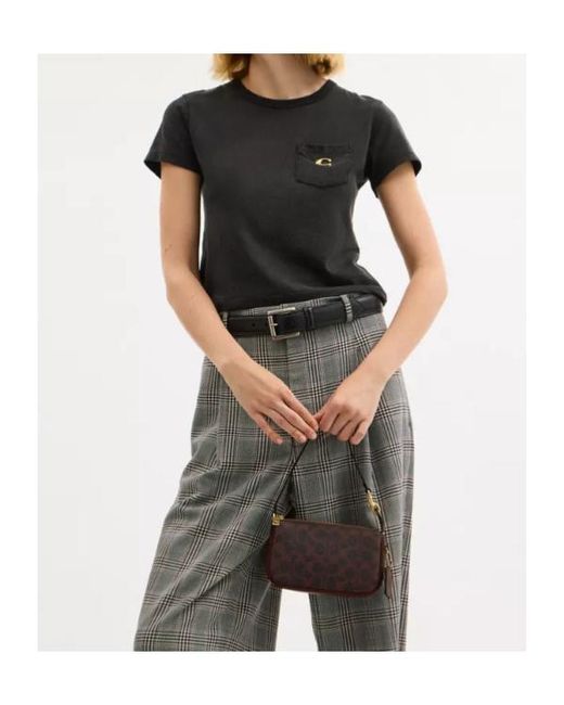COACH Brown Plaza Bag 18