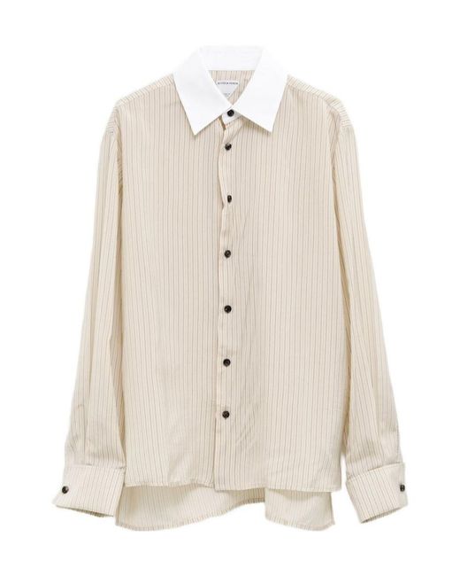 Bottega Veneta White Long-Sleeved Shirt