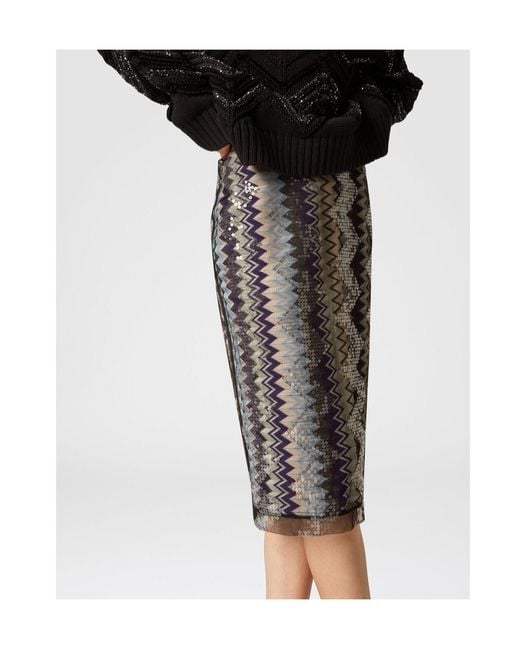 Missoni Gray Midi Skirts