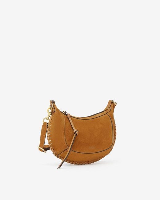 Isabel Marant Brown Oskan Zipped Shoulder Bag