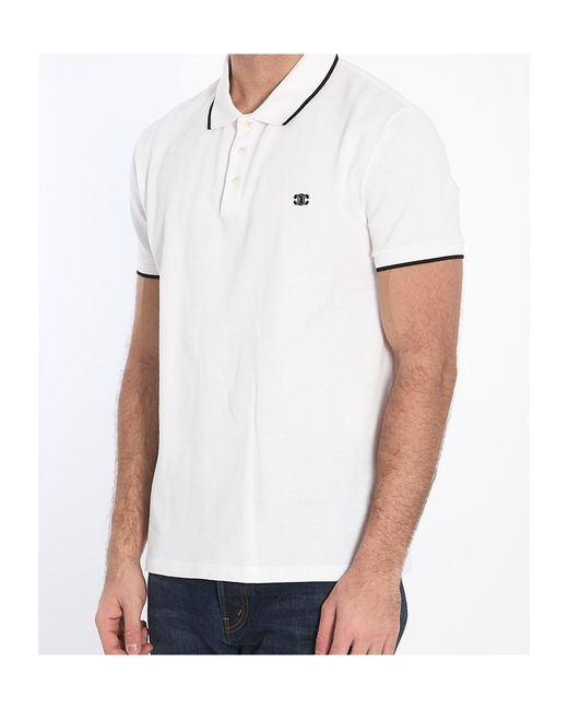 Céline White Classic Polo Shirt for men