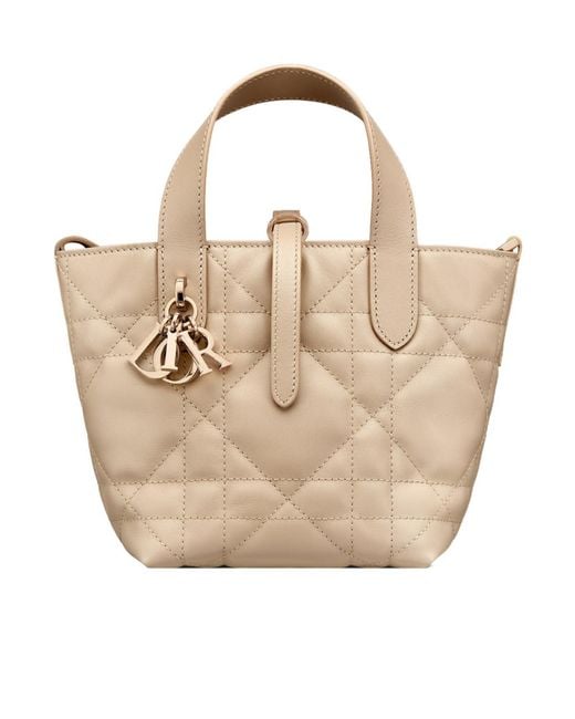 Dior Natural Toujours Vertical Nano Tote Bag