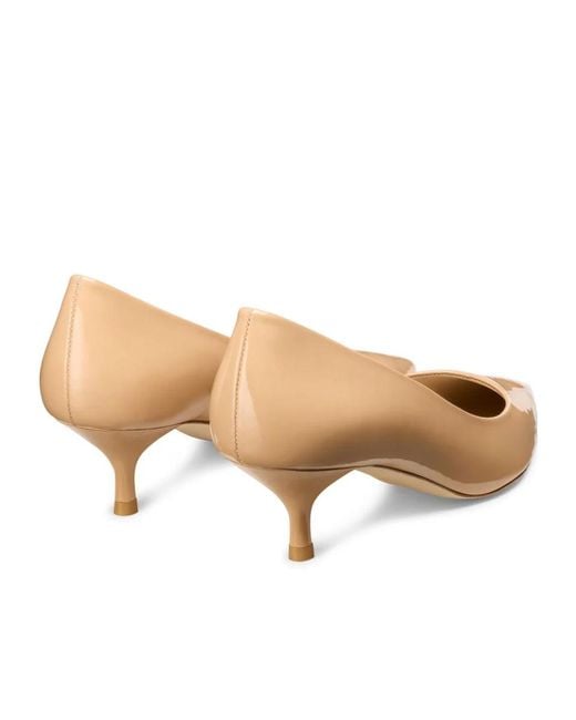 Stuart Weitzman Natural Stuart Power Pump 50