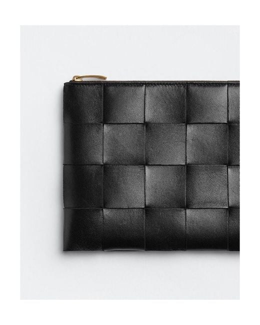 Bottega Veneta Black Small Pouch
