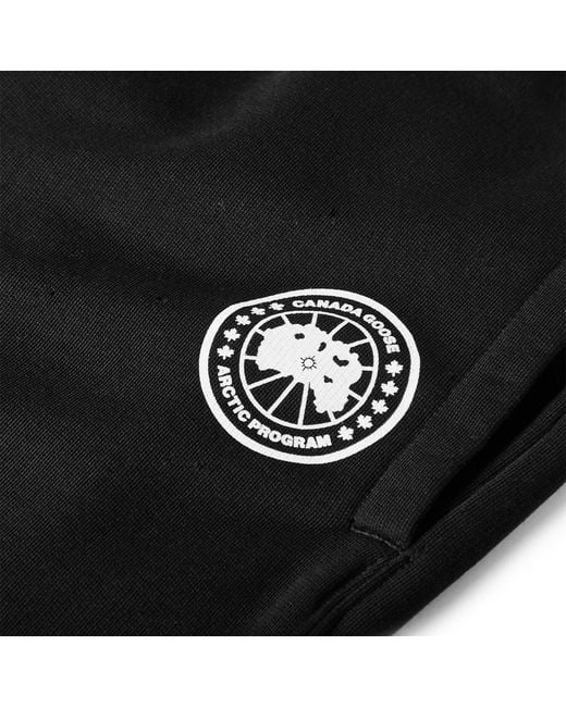 Canada Goose Black Logo Track Pants for men