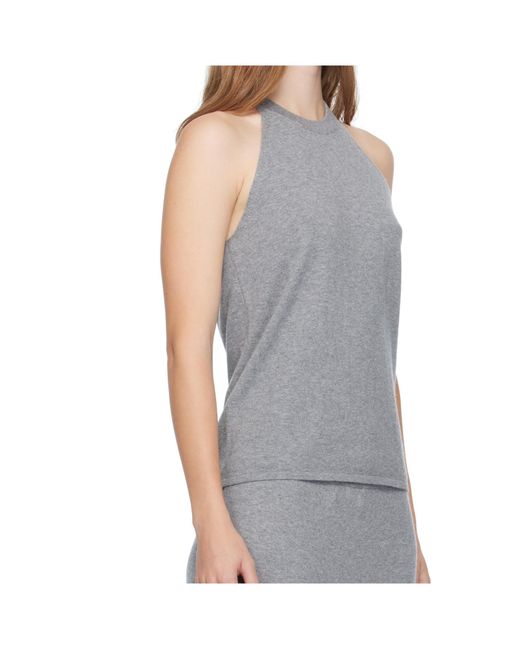 Lisa Yang Gray Bria Tank Top