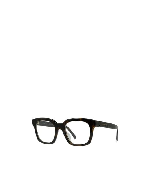 Givenchy Metallic Full-Rimmed Plano Lenses