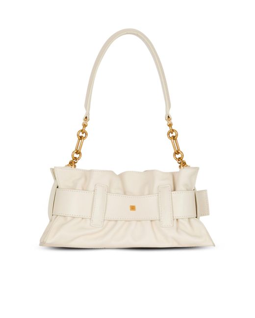 Balmain Metallic Mini Anthem Shoulder Bag