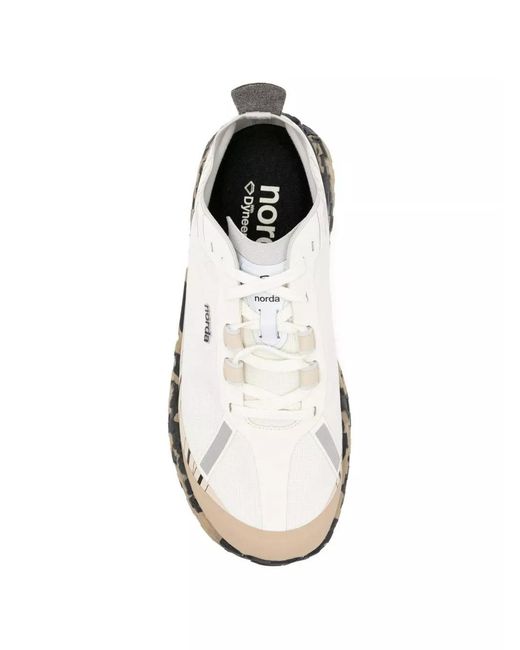 Norda White 001 Trail Sneakers