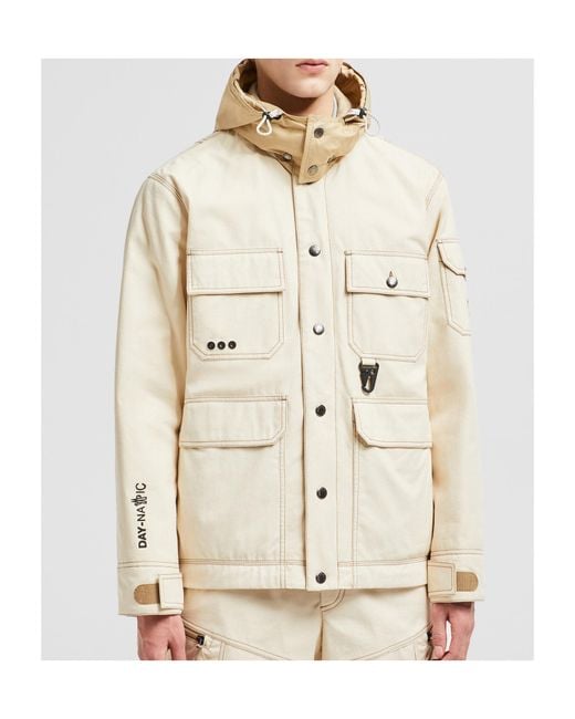 Moncler Natural Grenoble Kelpius Down Field Jacket for men