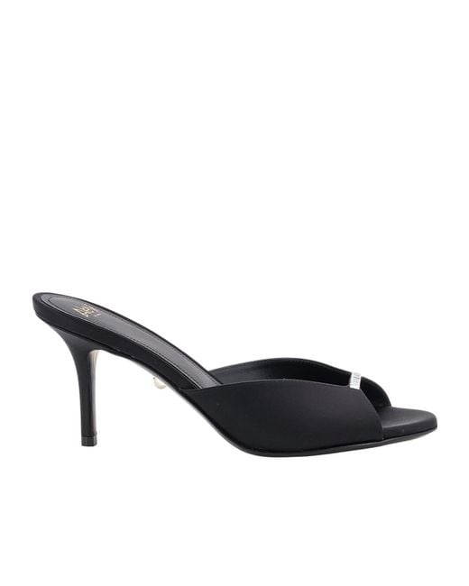 ALEVI Black Aleví Milano Embellished Heeled Sandals