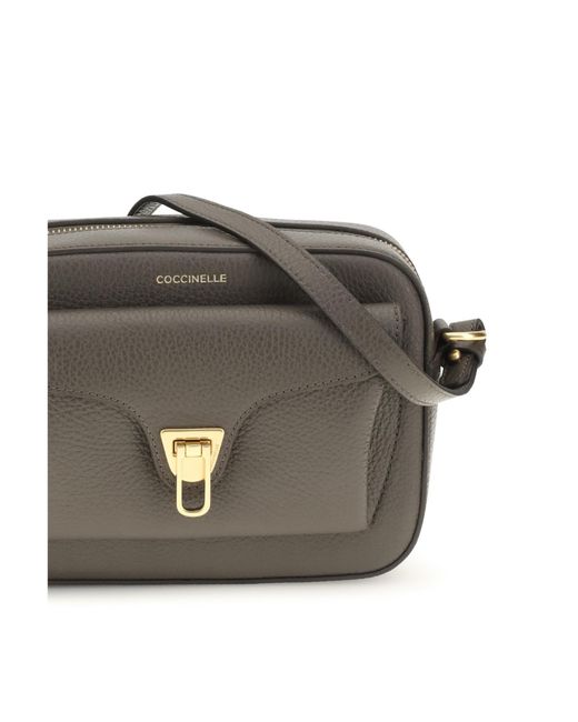 Coccinelle Gray Beat Soft Shoulder Bag