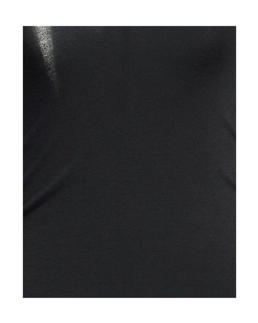 Rag & Bone Black Plain Colour Top