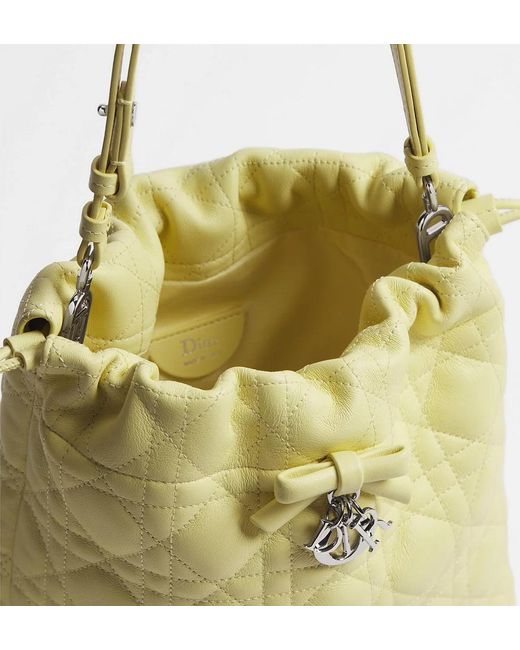 Dior Green Aable Mini Bucket Bag