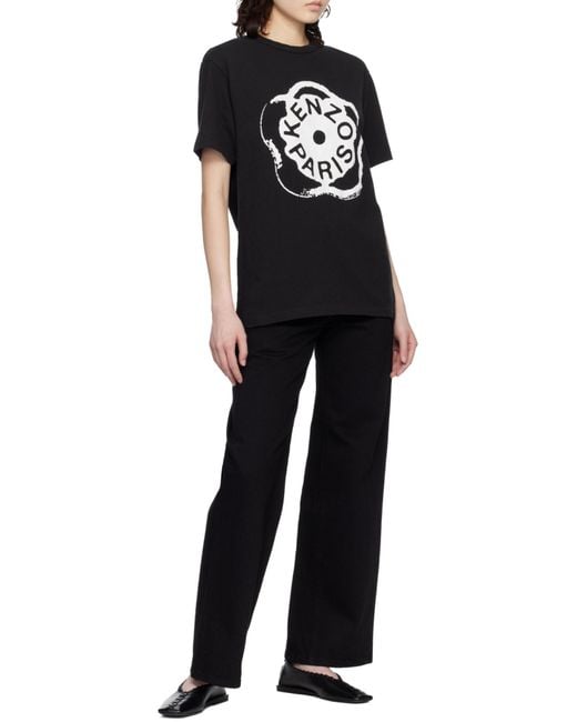 KENZO Black Boke Flower 2.0 Crewneck T-Shirt