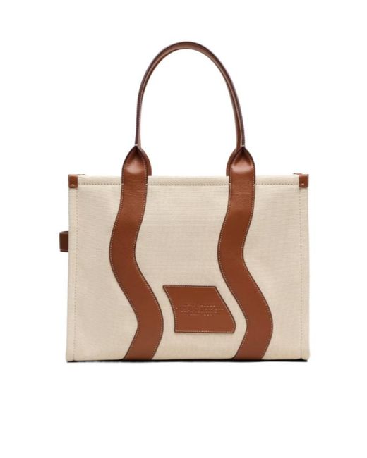 Marc Jacobs Multicolor The Wavy Canvas Large Tote Bag