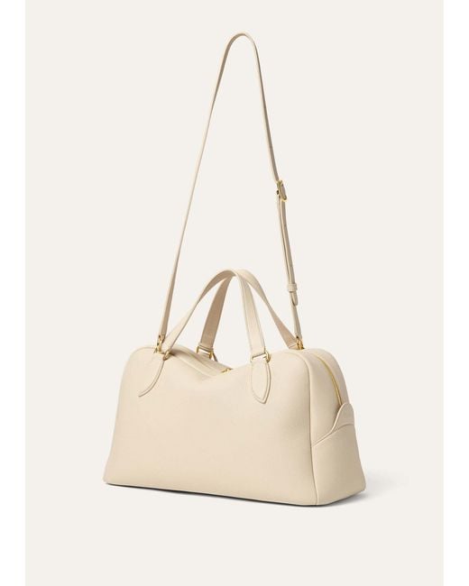 Loro Piana Natural Needle Medium Handbag