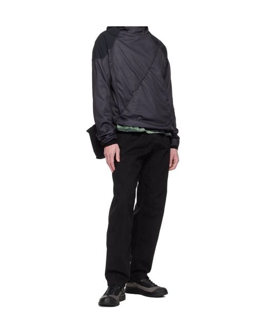 Gramicci Black Adjustable Waist Pant for men