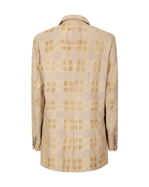 Uma Wang Natural Wool And Viscose Jacket