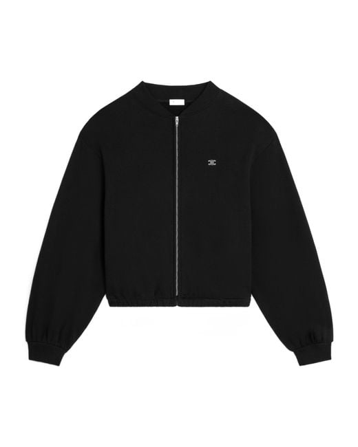 Celine Teddy Jacket in Black | Lyst UK