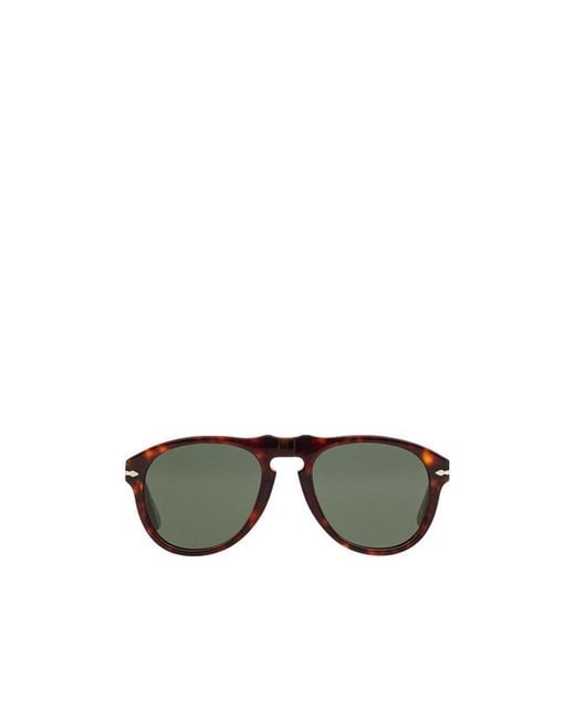 Persol Green Tortoiseshell Sunglasses for men