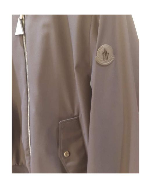 Moncler Blue Barn Reversible Bomber Jacket for men