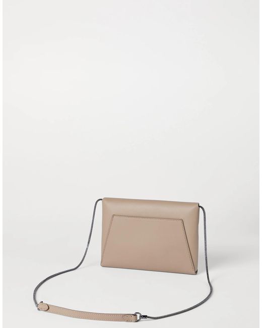 Brunello Cucinelli Natural Bc Duo Pochette Bag