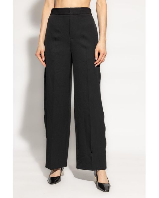 J.W. Anderson Black Jw Anderson Tuxedo Trousers