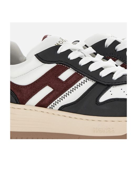 Hogan Black H630 Low-Top Sneakers