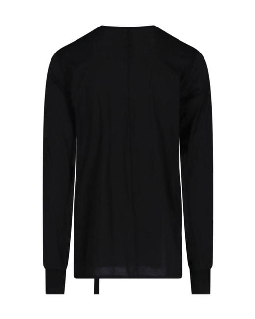Rick Owens Black Level Strapped T-Shirt for men