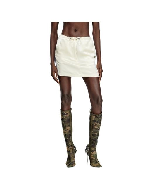 DIESEL Natural O-Dette Skirt