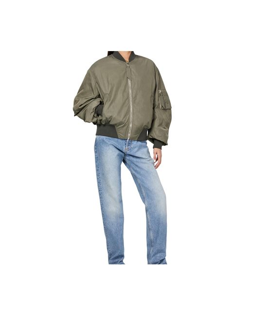 The Attico Green Bomber