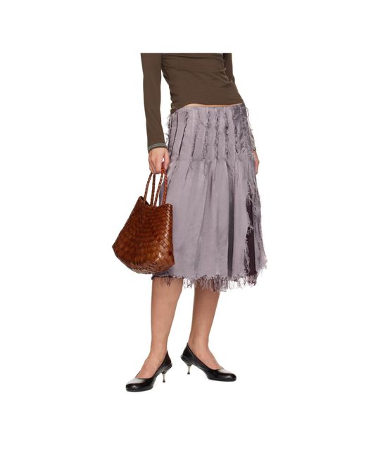 Dragon Diffusion Brown Woven Handbag