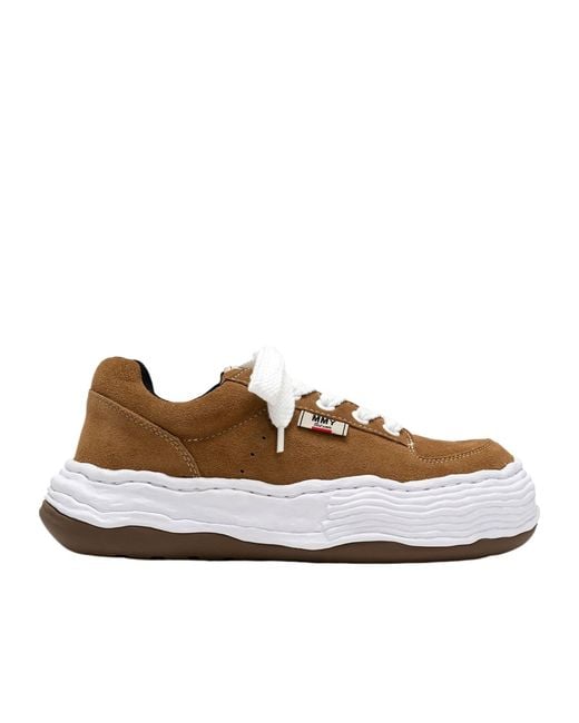 Maison Mihara Yasuhiro Brown Oliver Low-Top Sneakers for men