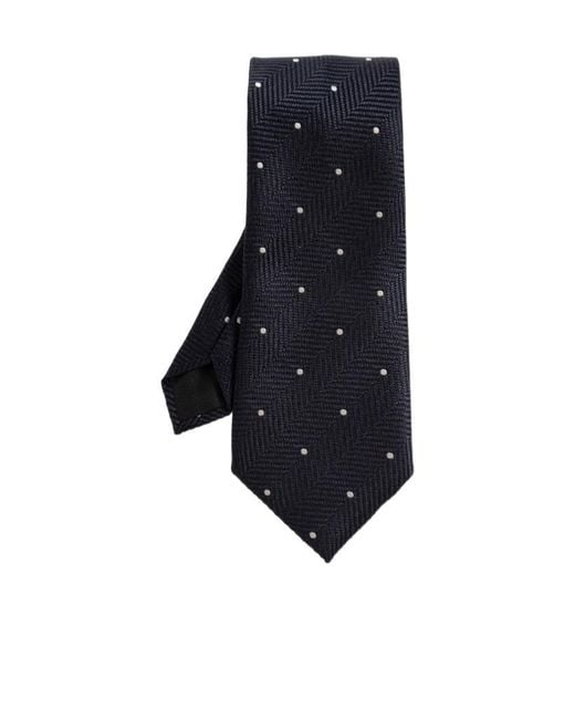 Tom Ford Blue Pointed Tie for men