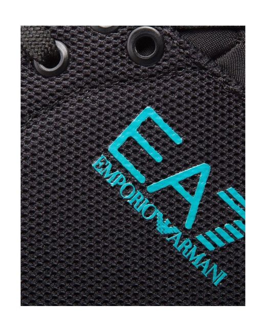 EA7 Blue Logo Details Casual Sports Shoes for men