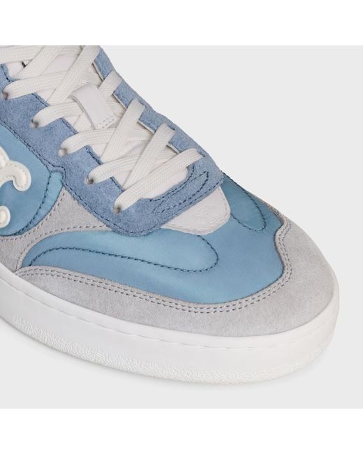 Celine Trainer Ct-12 Low-Top Casual Shoes in Blue | Lyst