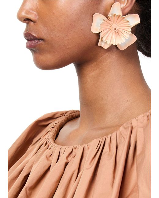 Chloé Black Chloé Bloom Earrings