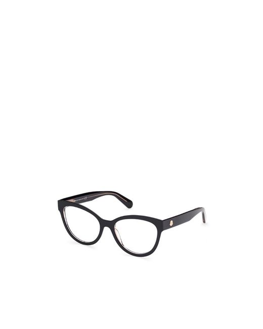 Moncler White Eyewear Cat-Eye Frame Glasses
