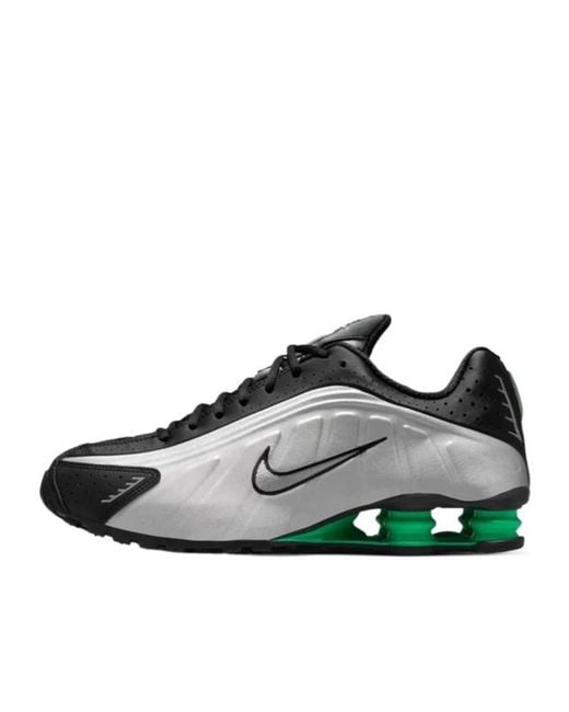 Nike Green Shox R4 Running Shoes for men