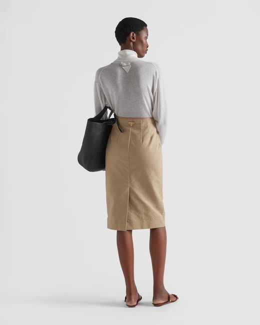 Prada White Cashmere Turtleneck