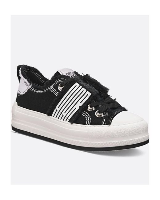 Dior Black Walk'N' Platform Sneaker