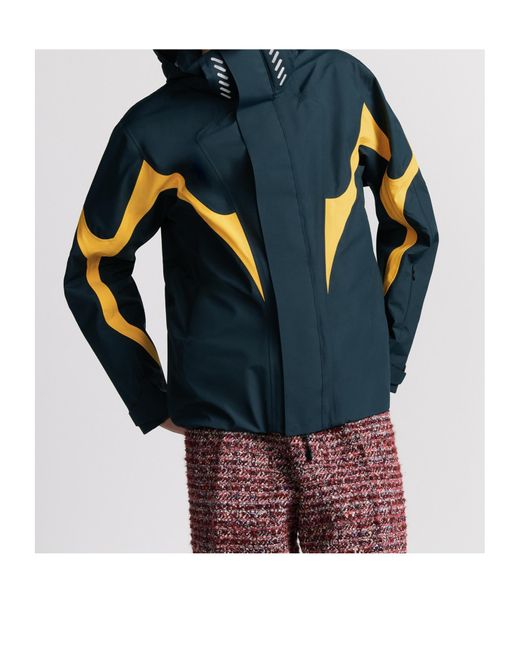 Dior Blue And Descente And Lewis Hamilton Ski Parka for men