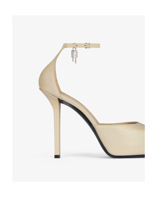 Givenchy Metallic G-Lock Platform Pumps