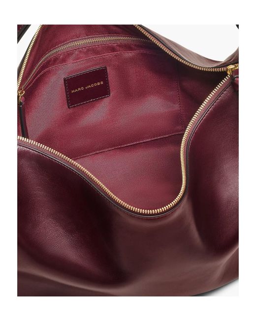 Marc Jacobs Purple Scene Large Shoulder Bag