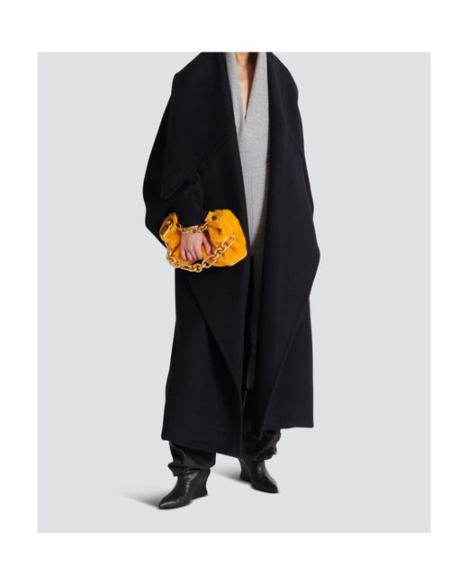 Balmain Orange Mini Sync Bag